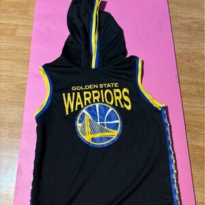 Golden state with hoodie jersey